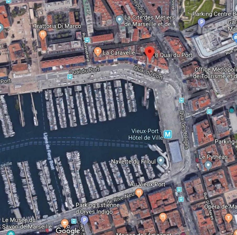 Appartamento Au Coeur Du Vieux Port - Le Quai Bourgeois Marsiglia Esterno foto